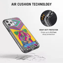 DailyObjects Yellow & Pink Weird & Powerful iPhone 11 Pro Back Case image 4