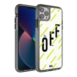 DailyObjects Cream-Colored & Black Stay Offline Printed iPhone 11 Pro Phone Case-97