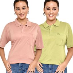 RAPL Women 2 Polo Collar T-shirt-image-82