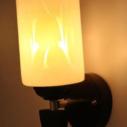 SOMIL White Glass Cylinder Wall Lamps-image-94