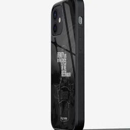 macmerise Black & White Typography PrintediPhone 12 Back Case-26