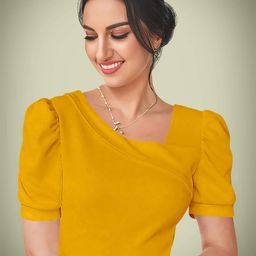 Dream Beauty Fashion Women Puff Sleeve Regular Top-picture-28