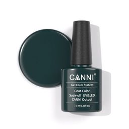 CANNI LED & UV Nail Gel Polish - Dark Green Blue 126-15