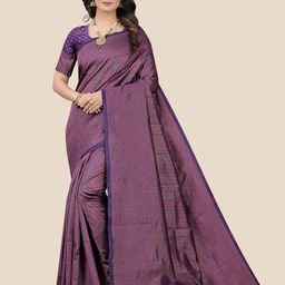bigben textile Woven Design Zari Silk Blend Banarasi Saree-image-85