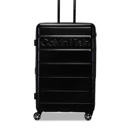 Calvin Klein Ridge-Line Pearlized Textured Large Trolley Bag-42