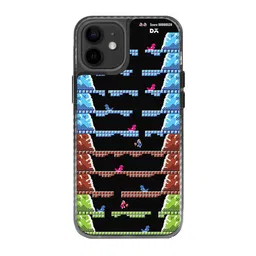 DailyObjects Abstract Printed Stride 2.0 Impact ResistantiPhone 12 Mini Back Case image 1