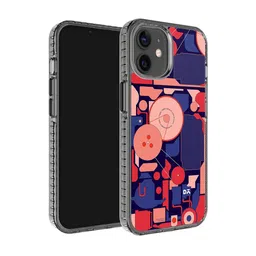 DailyObjects Quirky Printed Stride 2.0 iPhone 12 Mini Magsafe Compatible Back Case image 2
