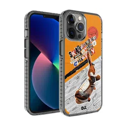 DailyObjects Orange & White Printed Skater Subculture iPhone 12 Pro Phone Case-3