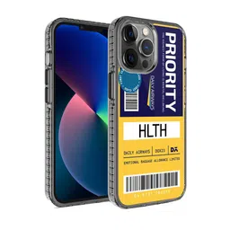 DailyObjects Yellow Printed iPhone 12 Pro Back Case-39