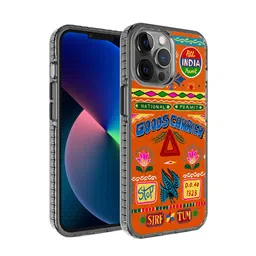DailyObjects Orange Printed iPhone 12 Pro Phone Case-10
