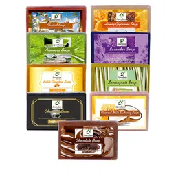 SPARSHAM-NATURE'S TOUCH Set Of 9 Herbal Soap With Essential Oil- 125 g Each-picture-28