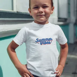 Pranava Boys Printed Organic Cotton Applique T-shirt-image-44