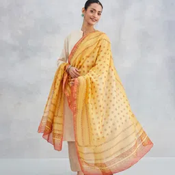 Fabindia Hand Block Printed Dupatta image 5
