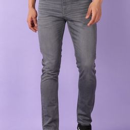 V-Mart Men Skinny Fit Mid-Rise Light Fade Stretchable Jeans-image-97