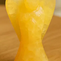 Zhupuk Yellow Jasper Angel Showpiece-image-70