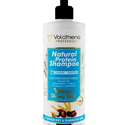 Volamena Natural Protein 2 In 1 Hair Shampoo With Shea Butter & Wheat Protein-500ml image 1