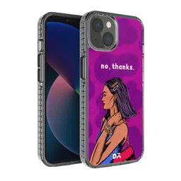 DailyObjects Purple Printed iPhone 13 Back Case-45