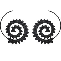 La Belleza Contemporary Drop Earrings-image-35