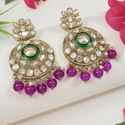 I Jewels Contemporary Drop Earrings-45