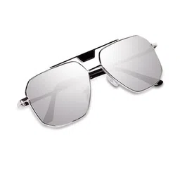 Arzonai Unisex Black UV Protected Lens Plastic Sunglasses-image-96