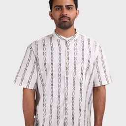 XKIND Men Comfort Striped Casual Shirt-image-57