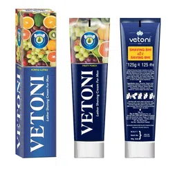 VETONI Men Set Of 8 Fruity Punch Lather Shaving Cream- 125 g Each-0
