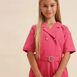 Vero Moda Girls Short Sleeves Basic Jumpsuit-image-80
