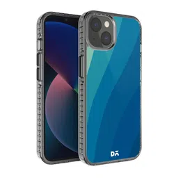 DailyObjects Blue Printed Sea Waves iPhone 13 Mini Phone Case-12