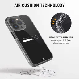 DailyObjects Black & White Loading Dialog iPhone 13 Pro Back Case image 3