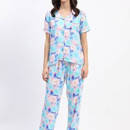 MADAME M SECRET Women Printed Night suit-image-80