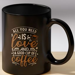 Gift4You Black Ceramic Cups-image-71