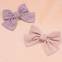 HAIR DRAMA CO. Women Set of 2 Assorted Hair Bows-48