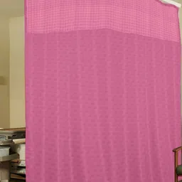 Lushomes Pink Long Door Curtain-image-48