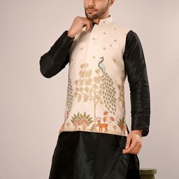 Wintage Embroidered Nehru Jacket-picture-14