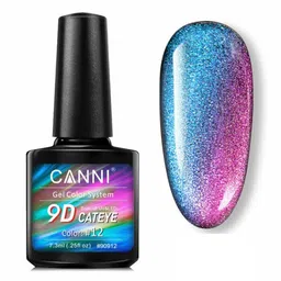 CANNI 9D Cateye Soak-Off UV & LED Gel Color System Nail Polish 7.3 ml - Shade 12-image-16