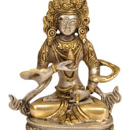 Exotic India Yellow Buddha Idol Showpiece-image-9