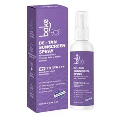 BAKE De-Tan Sunscreen Spray SPF 70 PA+++ - 100ml-46