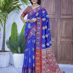 LeeliPeeri Designer Woven Design Zari Banarasi Saree-image-63
