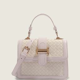 StyleCast x Revolte Women Textured Swagger Satchel Bag-11