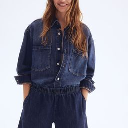 H&M Denim Pull-On Shorts-picture-21