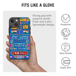 DailyObjects Multicolored Printed iPhone 13 Back Case Mobile Accessories image 4
