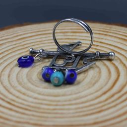 gurjari jewellers Beaded Adjustable Finger Ring-image-46