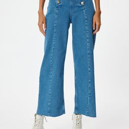 Koton Women High-Rise Trousers-image-41