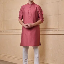 Tasva Men Textured Kurta with Pyjama-picture-22