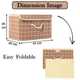 Aura Brown Set of 4 Reusable Drawer Organiser Organisers image 5
