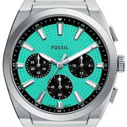 Fossil Men Fossil Everett Silver Men Quartz Analogue Watch image 3