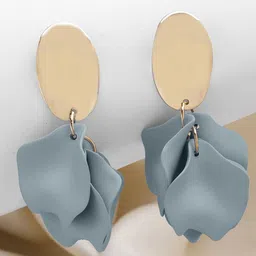 Bohey by KARATCART Contemporary Drop Earrings-10