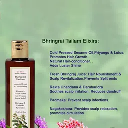 DEV ELIXIR Bhringraj Thailam Ayurvedic Hair Oil- 100 ml image 2