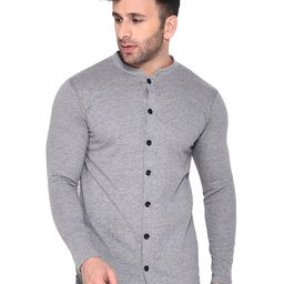 Blisstone Cotton Mandarin Collar Casual Shirt-picture-19