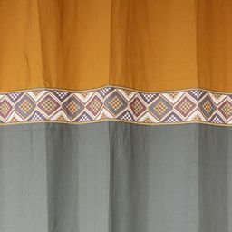 Dekor World Multicoloured Set of 2 Window Curtain image 4